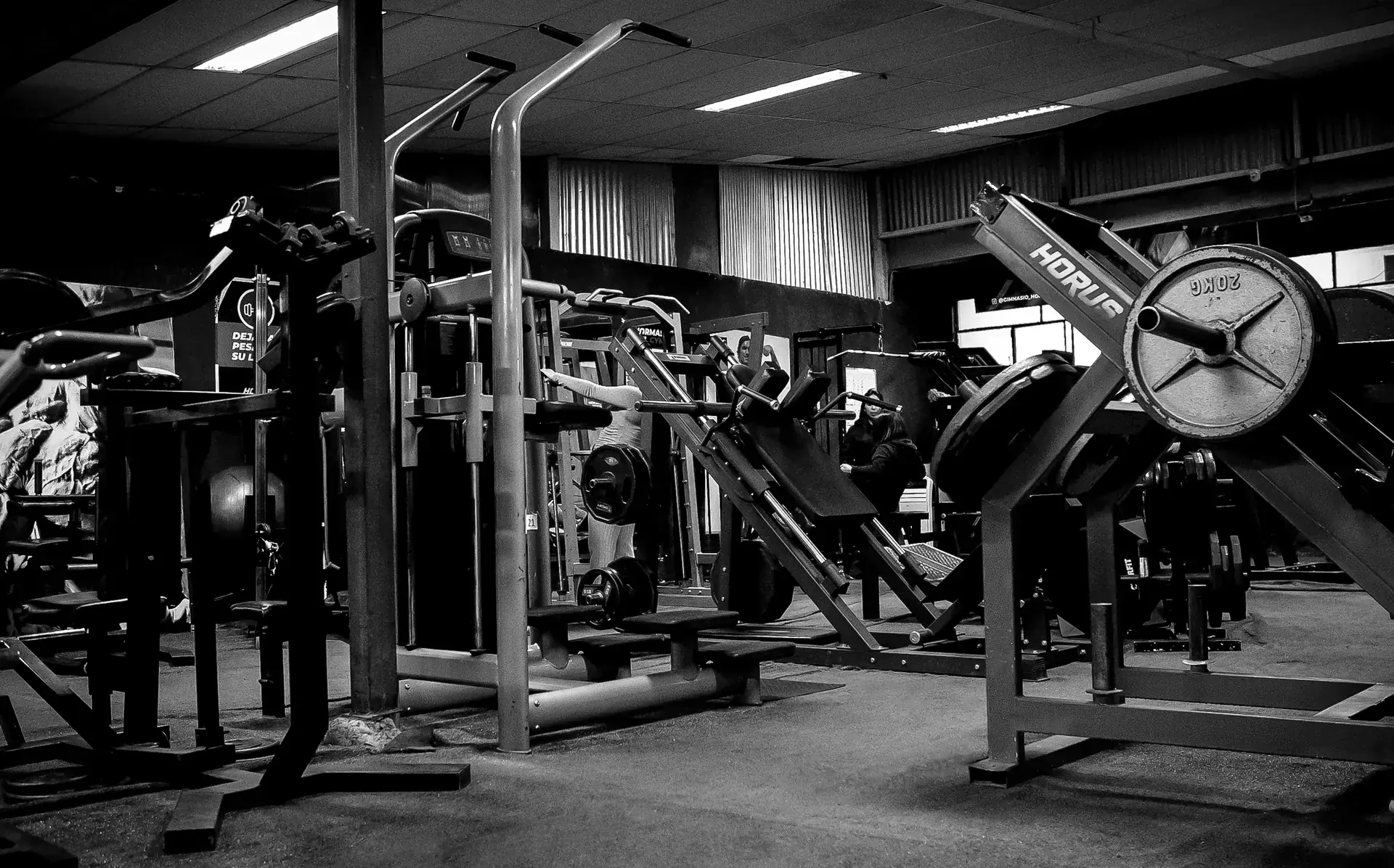 Sala de máquinas de Horus Gimnasio
